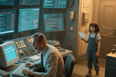 CEO Panics When the System Crashes — Then a Janitor’s Kid Walks In and Sh0cks Everyone