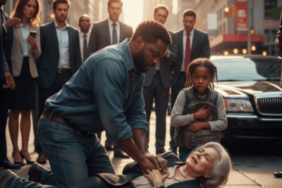 Struggling Single Dad Saves Billionaire Woman from Heart Attack—What She Did Next Will Make You Cry…