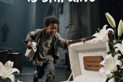 “Your daughter is still alive” – ​​Homeless black boy ran to the coffin and revealed a secret that shocked the billionaire…