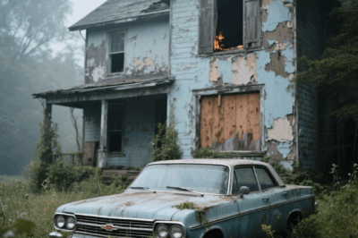 The House Was Empty For Years… Until That Old Chevy Showed Up Out Of Nowhere
