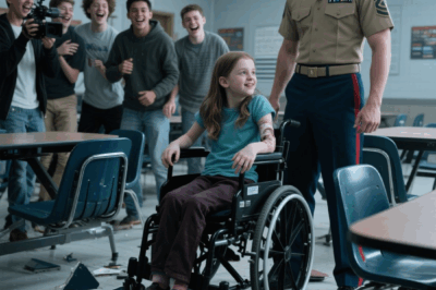 Bullies Smashed the Disabled Girl’s Chair During Lunch — Then Her Marine Brother Fiercely Showed …