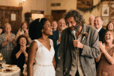 Black Girl Marries Homeless Man, Guests Laugh At Their Wedding Until He Takes Mic And Said This..
