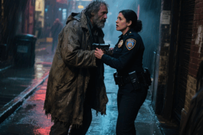 “Don’t Talk”, Homeless Man Saved Female Police After He Caught Something Shocking On the Street…..