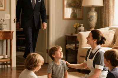 Millionaire Came Home Early — What He Saw His Maid Doing With His Kids Made Him Cry