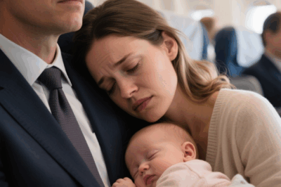 An exhausted mother and her toddler fall asleep on a CEO’s shoulder during a flight—what happens when they wake up leaves her speechless.