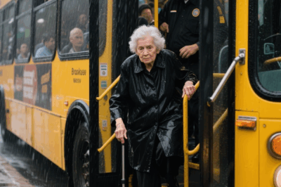 A bus driver kicked an 80-year-old woman off the bus because she hadn’t paid her fare. She gave a short reply, which left the driver and everyone on the bus completely speechless…