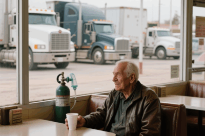 The old biker was strapped into the sidecar, oxygen tank rattling against the frame. Seconds later, his trembling hand shot into the air as he shouted, “Faster!”…