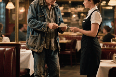 Undercover Millionaire Orders Steak — Waitress Slips Him a Note That Stops Him Cold…