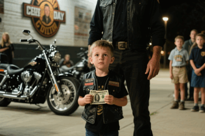 Little Boy Paid Bikers $20 To Be His Dead Father At School Career Day