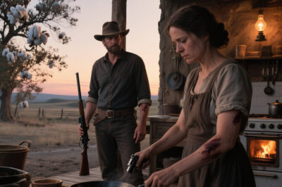 Lonely Rancher Sees Bruises on His Cook — His Next Move Left the Whole Town Talking