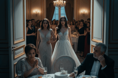 The room froze the moment I stood up. Two hundred and four faces turned toward me, eyes expectant, breaths caught, waiting for the rhythm of vows and promises, laughter and tears.