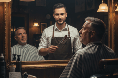The electric razor hummed against Tommy Brennan’s neck, its steady buzz filling the silence of my shop. My hand was steady enough to keep the fade even, but inside, I was anything but calm. That was when I noticed it again—the faint trace of perfume clinging to my fingers.