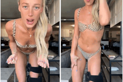 Sophie Cunningham dances in tiny bikini as WNBA star turns fans’ heads wearing brace following season-ending surgery