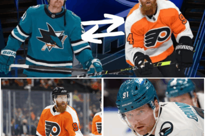 Breaking News: NHL Trade – Flyers & Sharks Complete 3 Player Deal