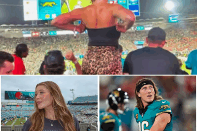 Trevor Lawrence’s Wife, Marissa, Was Climbing Tables & Going Wild In Her Leopard-Print Pants During Husband’s Game-Winning TD vs. Chiefs [VIDEO]