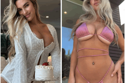 World’s sexiest volleyball star Kayla Simmons nearly bursts out of risque outfit & fans say ‘you’re so hot it annoys me’