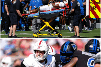Stanford college football star leaves field in ambulance after being immobilized from sickening collision