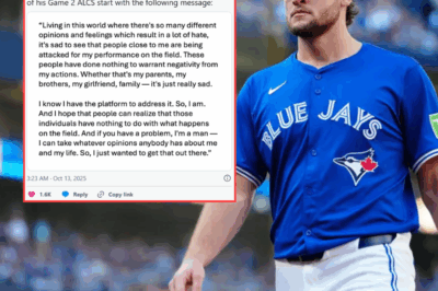 Trey Yesavage says his family has been ‘attacked’ during Blue Jays breakout