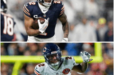 Bears Superstar DJ Moore Was Rushed To Hospital In An Ambulance Immediately After ‘Monday Night Football’ Win vs. Commanders [VIDEO]