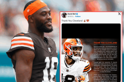 Cleveland Browns Wide Receiver Abruptly Retires Just Six Weeks Into The Season