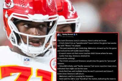 More Disturbing Information Comes Out Regarding The Sudden Disappearance Of Chiefs’ First-Round Rookie Josh Simmons