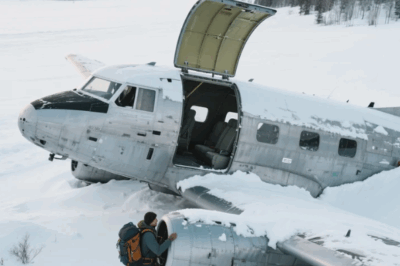 Backpacker Spots Plane in the Snow, Then Discovers What’s Inside