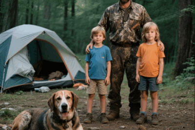 Father and Two Children Vanished on a Camping Trip — Six Years Later, The Hunter’s Dog Found This…