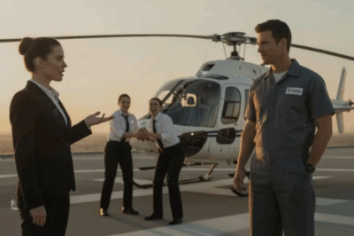 “Fly This Helicopter and I’ll Marry You,” CEO Mocked the Janitor—His Real Secret Left Her Speechless