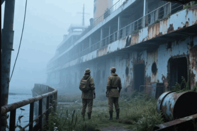 Two Men Explore Abandoned Cruise Ship – What They Find Makes Them Call the Police!