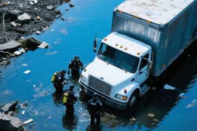 Missing Truck FOUND! Divers Escorted By POLICE Searching For Missing Person!!