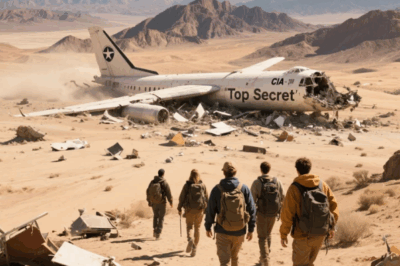 Hiking To The CIA’s “Top Secret” Plane Crash in Death Valley