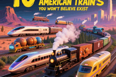 10 BIZARRE AMERICAN TRAINS YOU WON’T BELIEVE EXIST