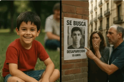 “El niño desaparecido reaparece años después… en un cartel de ‘SE BUSCA'”