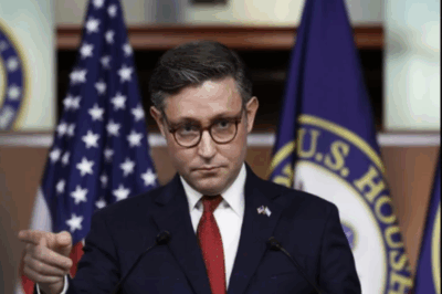 🚨 BREAKING: Speaker Mike Johnson just ordered House Members to STAY HOME instead of negotiating to reopen the government. 😳