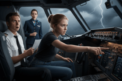 She Was Forced to Leave Her Seat — Until the Pilot Heard Her Call Sign ‘Maverick’ and Froze Mid-Air