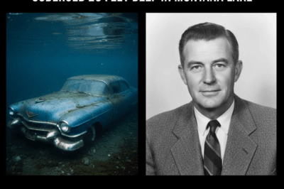 Missing Since 1955: David’s Cadillac Found Submerged 20 Feet Deep in Montana Lake