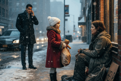 “You Need a Home, and I Need a Mommy,” Said the Little Girl to the Young Homeless Woman at the Bus…