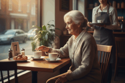 💔 “The Waitress, the Empty Chair, and the $500 Napkin” 💔