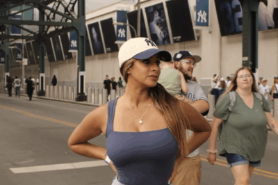 “Stunning” New York Yankees Fan Went Viral In The Stands For Obvious Reasons As The Team Advanced To The ALDS [PHOTOS]