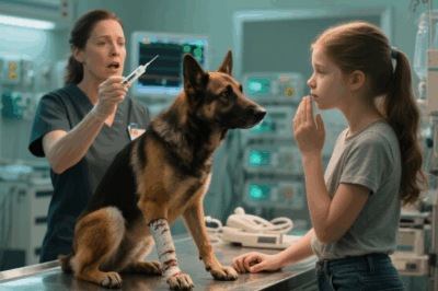 She Was About to Lose Hope—Until Her Daughter Saved a Dying Police Dog.