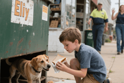 My Son Shared Half His Lunch with a Stray Dog Every Day – Until a Red SUV Stopped Beside Him