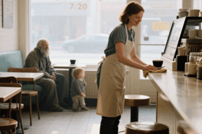 Every Morning, a Waitress Saved a Coffee for a Homeless Man — One Day, He Didn’t Show Up