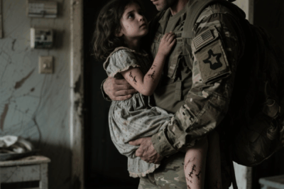 After deployment, I found my 7-year-old daughter locked in the garage, weak and covered in bites. “Daddy,” she cried, “Mom’s boyfriend said I belong here.” I rushed her to the base medic, then made one call. That night their house was raided and Lisa’s furious screams told me my real battle had just begun.