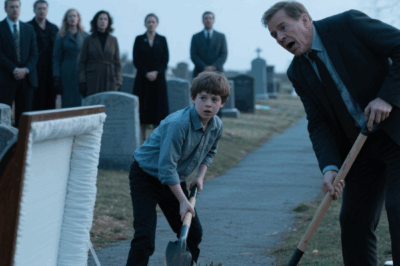 The boy insisted that his father dig up his mother’s grave, and the moment the coffin lid was lifted, everyone stood frozen in sh;ock…