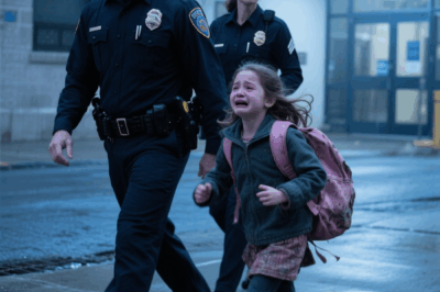 The girl went to the police crying: “Please follow me home” — they came and burst into tears when they saw this scene…