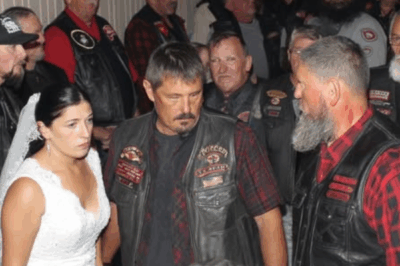 Bikers Blocked My Daughter’s Wedding Doors And Refused To Let Anyone Inside