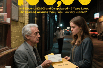 The air in Emily’s small café suddenly felt thin. Her hands trembled as she unfolded the final page of the letter. The paper smelled faintly of old ink and cedar — as if it had been waiting years to be read.