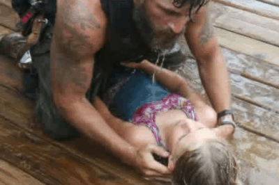 Biker Pulled My Drowning Daughter From The Lake Then Vanished Before I Could Thank Him…!