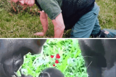 The Gentle Giant: A Father Gorilla’s First Meeting with His Baby.