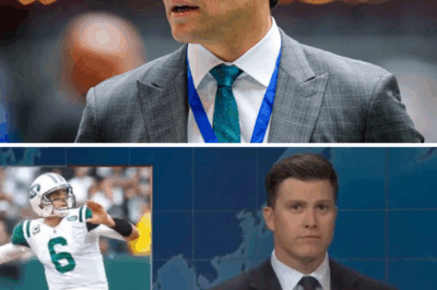 “He laughed—until they played that clip.” The SNL audience erupted as the sketch turned from comedy to career obituary, roasting Mark Sanchez over his drunken stabbing brawl and shocking arrest. What started as harmless satire spiraled into something darker—an on-air takedown so savage even the crew went silent. What did SNL actually air that night—and why are insiders calling it the moment that ended Sanchez’s career?